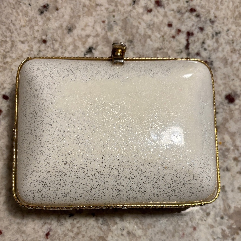Elegant White Clutch Bag